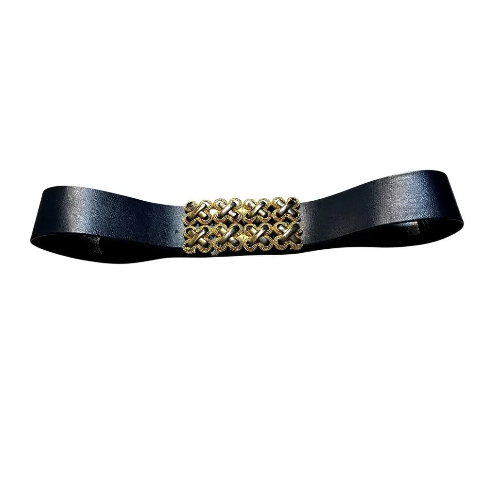Vintage Gay Boyer New York Waist Buckle Belt